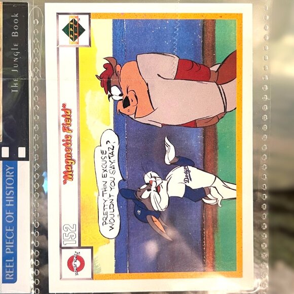 Disney Looney Tunes Trading Card Lot of 8 VTG Betty Boop Foil Mowgli Aladin Pooh - Picture 6 of 11